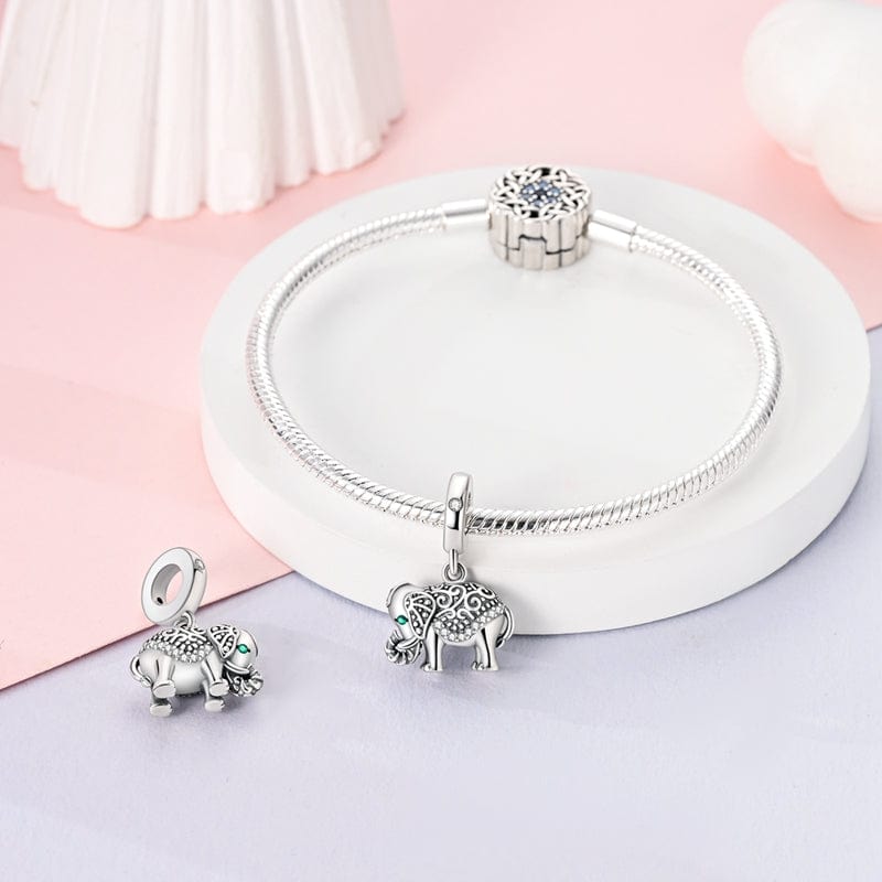 Charm Pendant Éléphant