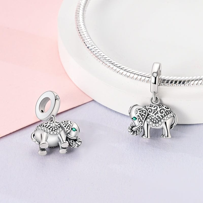 Charm Pendant Éléphant