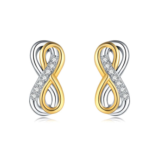 Puces d'Oreilles Infini Élégance Éternelle