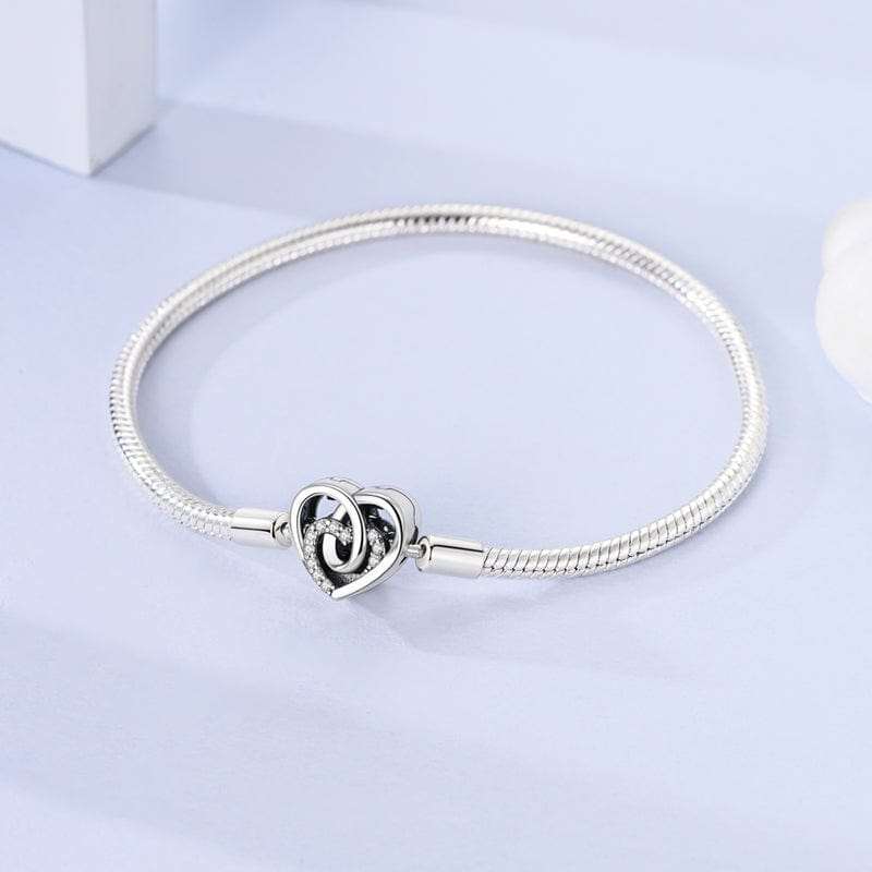 Bracelet Cœur Éternel Scintillant