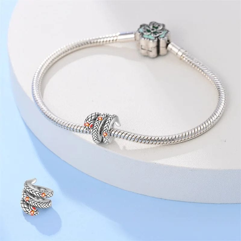 Charm Serpent Enroulé