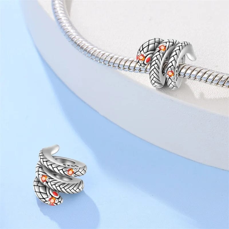 Charm Serpent Enroulé