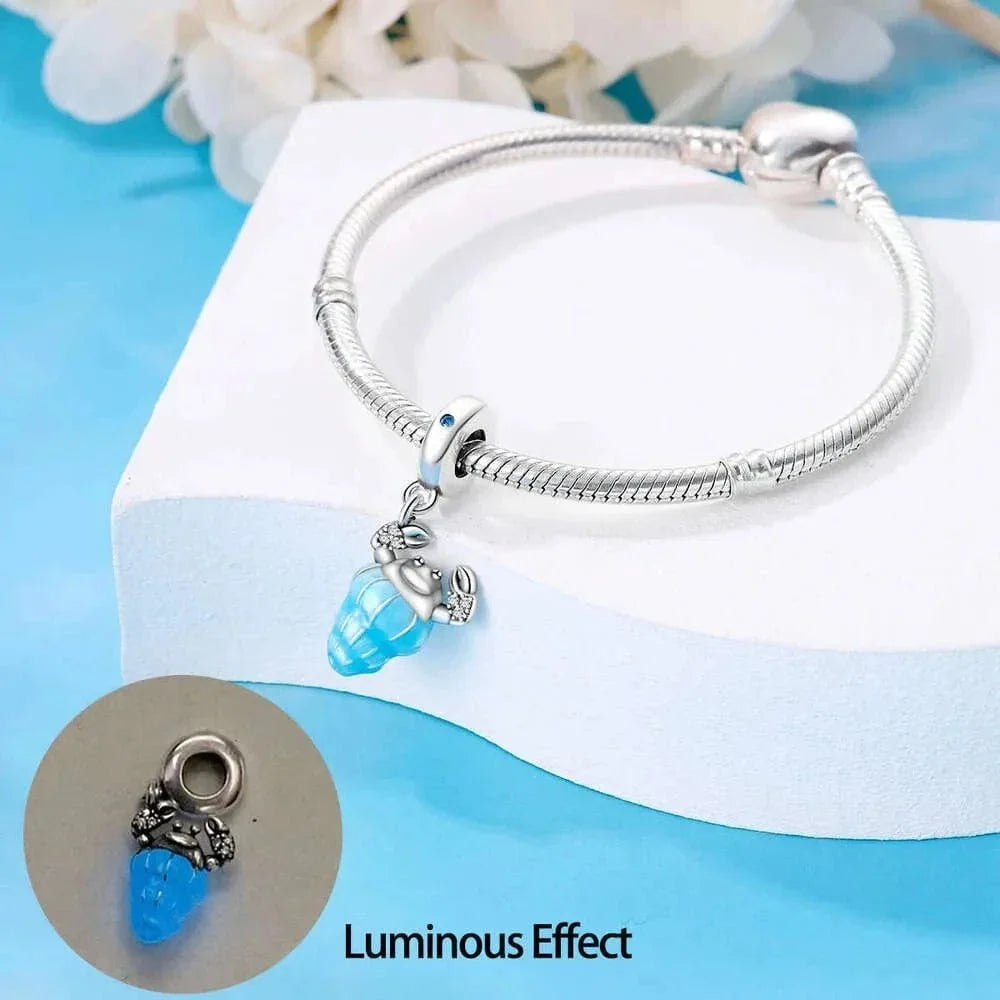 Charm Pendant Bernard-l'Ermite Phosphorescent