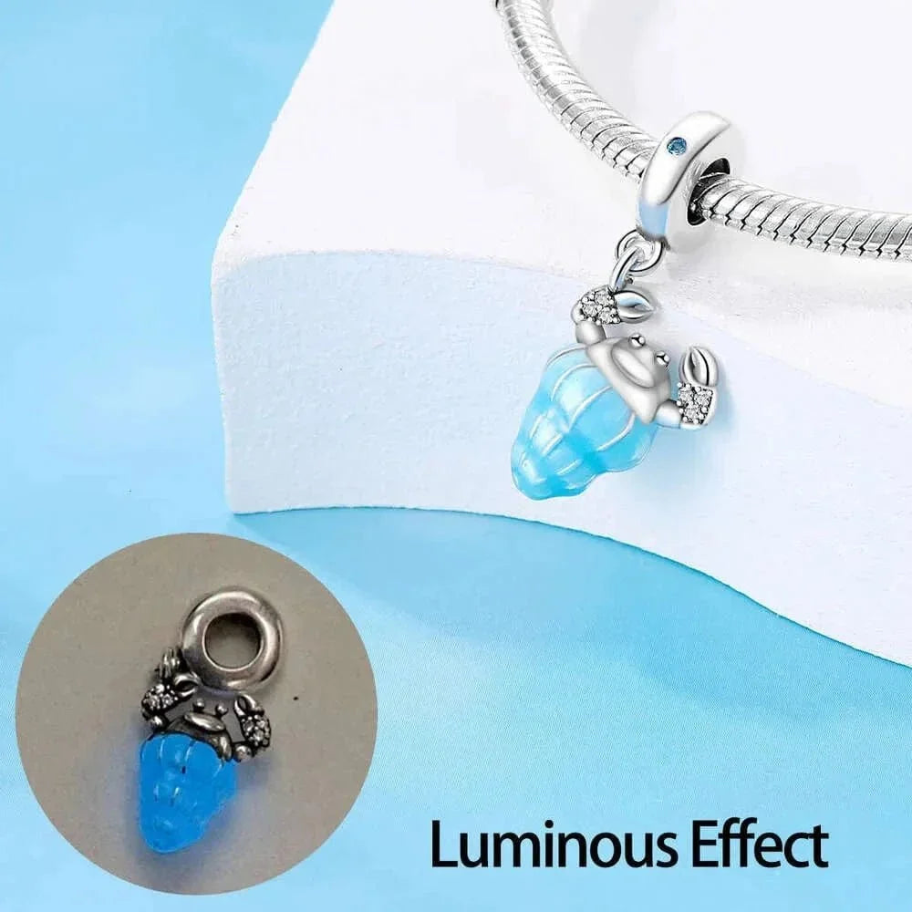 Charm Pendant Bernard-l'Ermite Phosphorescent
