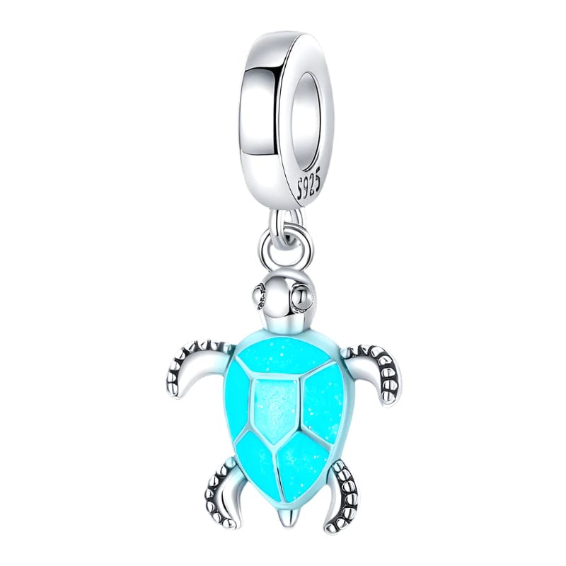 Charm Pendant Tortue Océan Phosphorescent