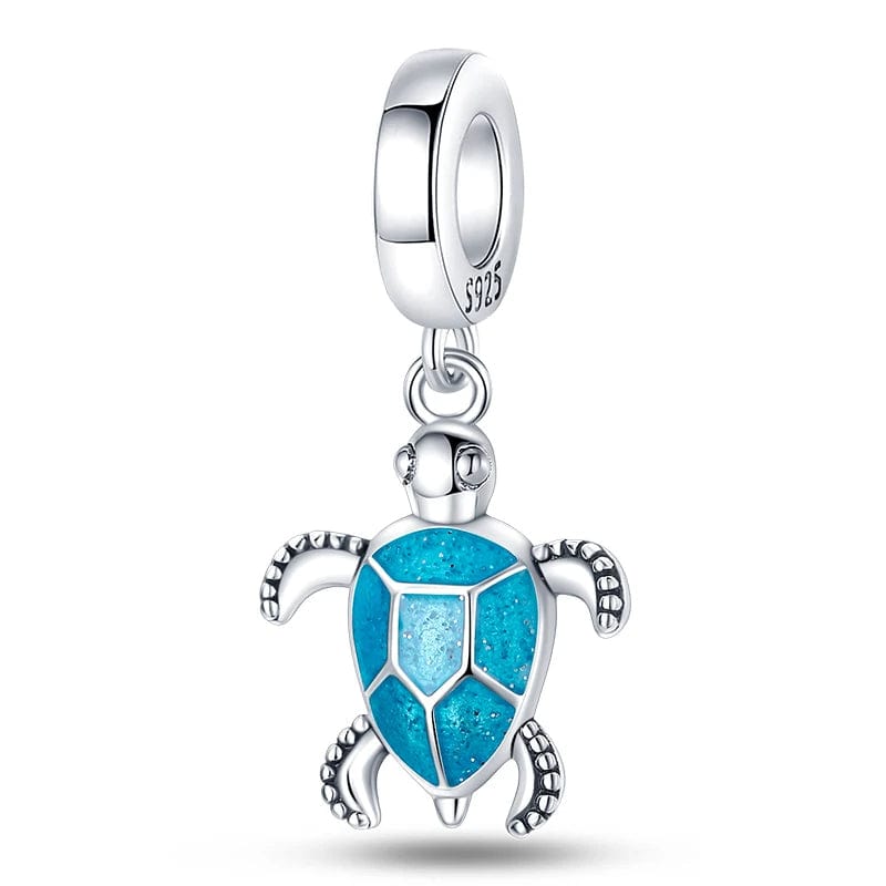 Charm Pendant Tortue Océan Phosphorescent