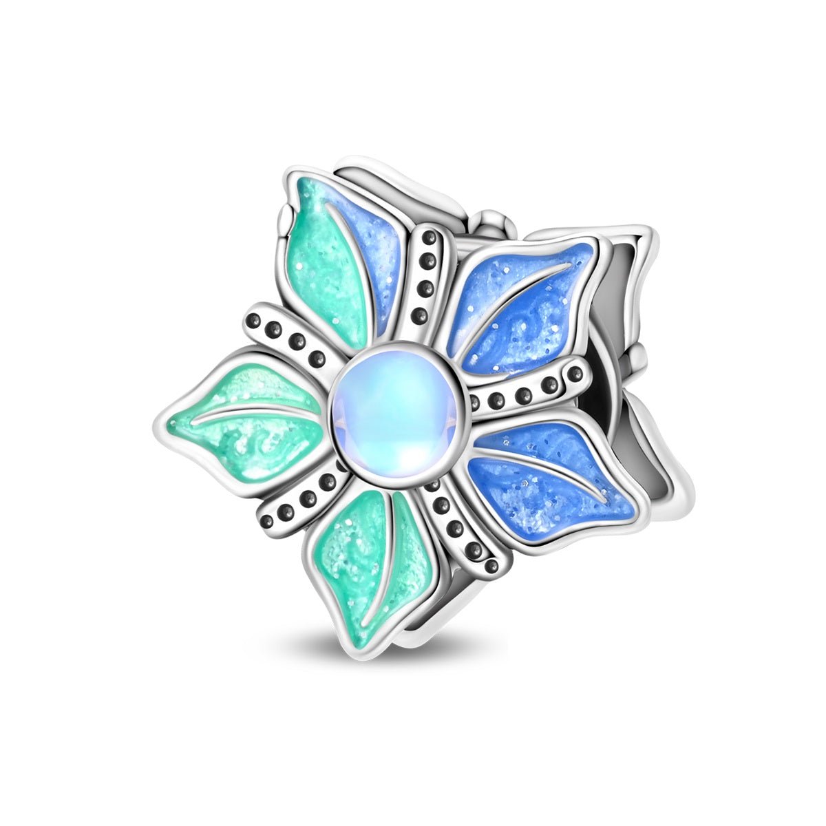 Charm Fleur Océan Phosphorescente