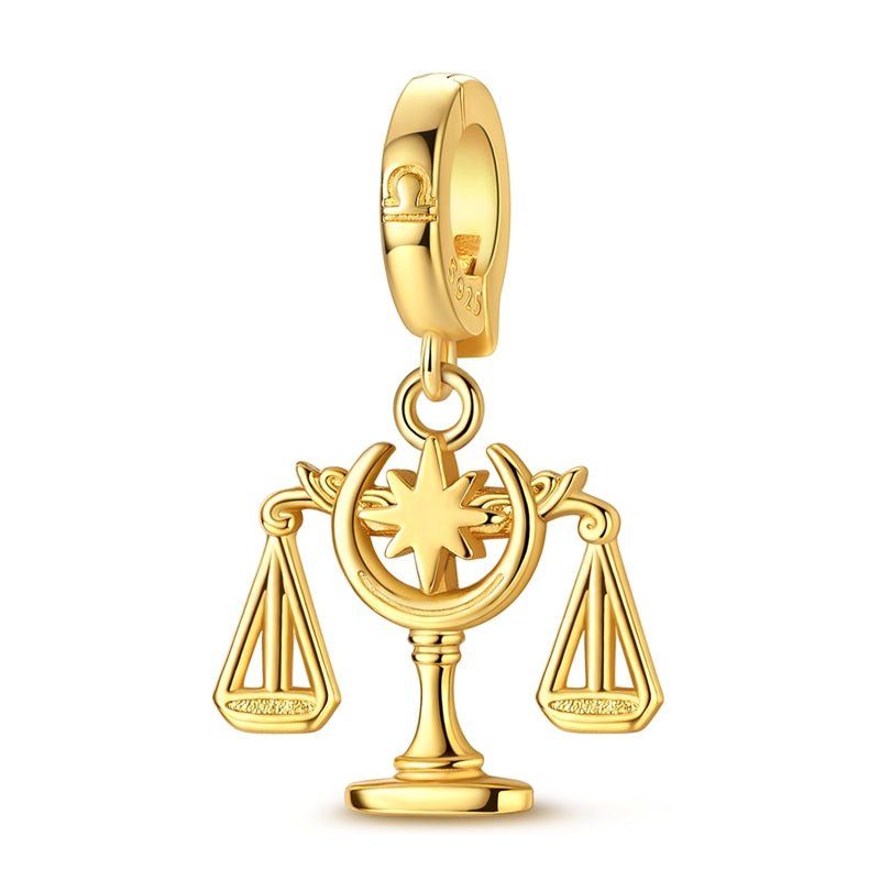 Charms Pendants Constellation Zodiaque Dorés