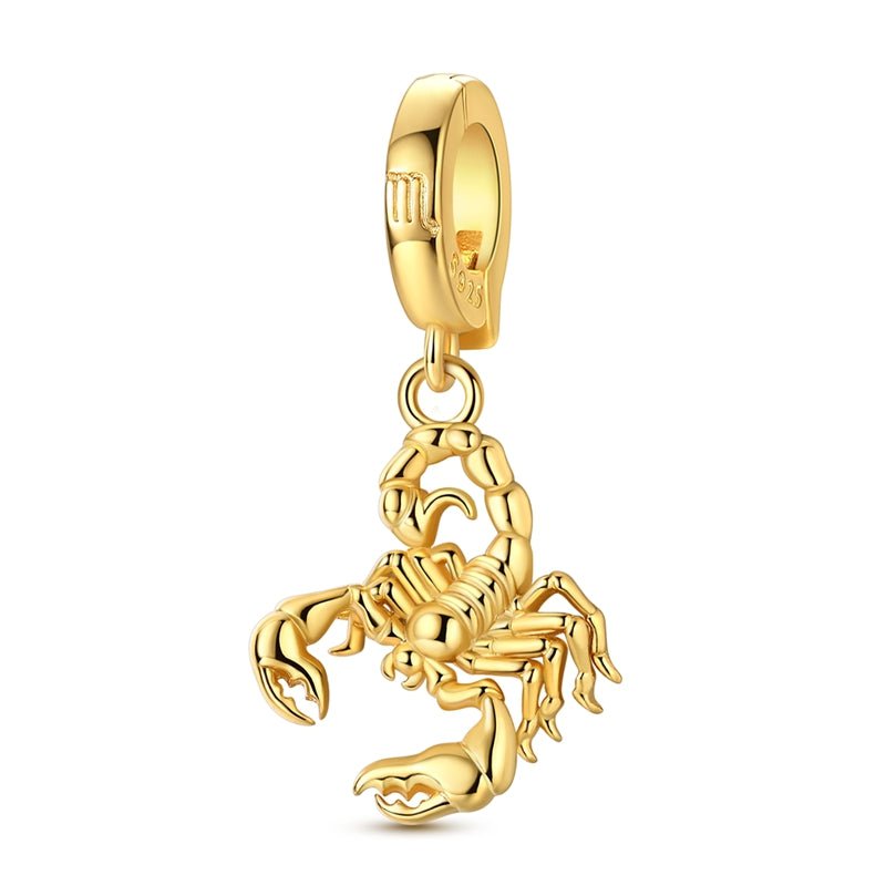 Charms Pendants Constellation Zodiaque Dorés