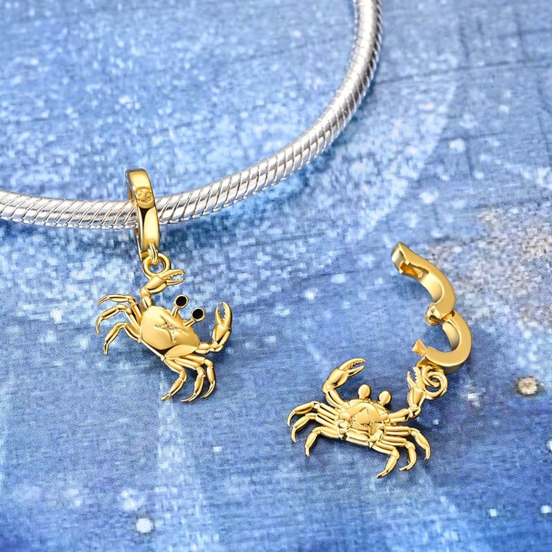 Charms Pendants Constellation Zodiaque Dorés