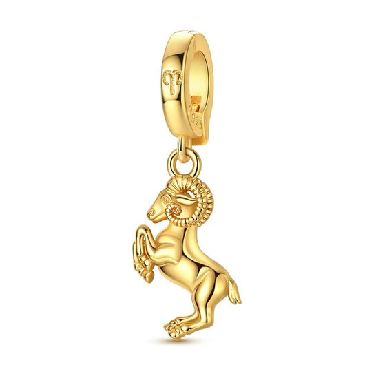 Charms Pendants Constellation Zodiaque Dorés