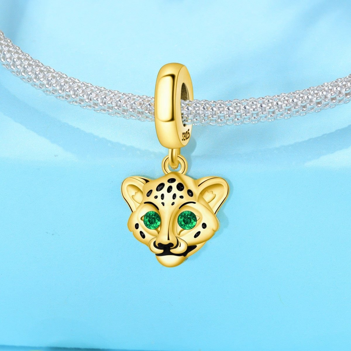 Charm Pendant Guépard Doré