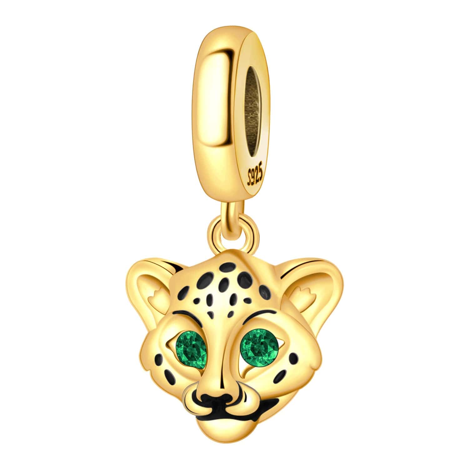 Charm Pendant Guépard Doré