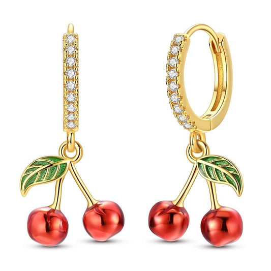 Créoles Dorées Cerises