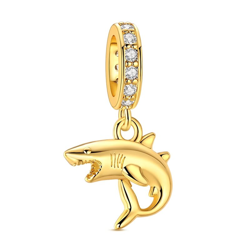 Charm Pendant Requin Doré