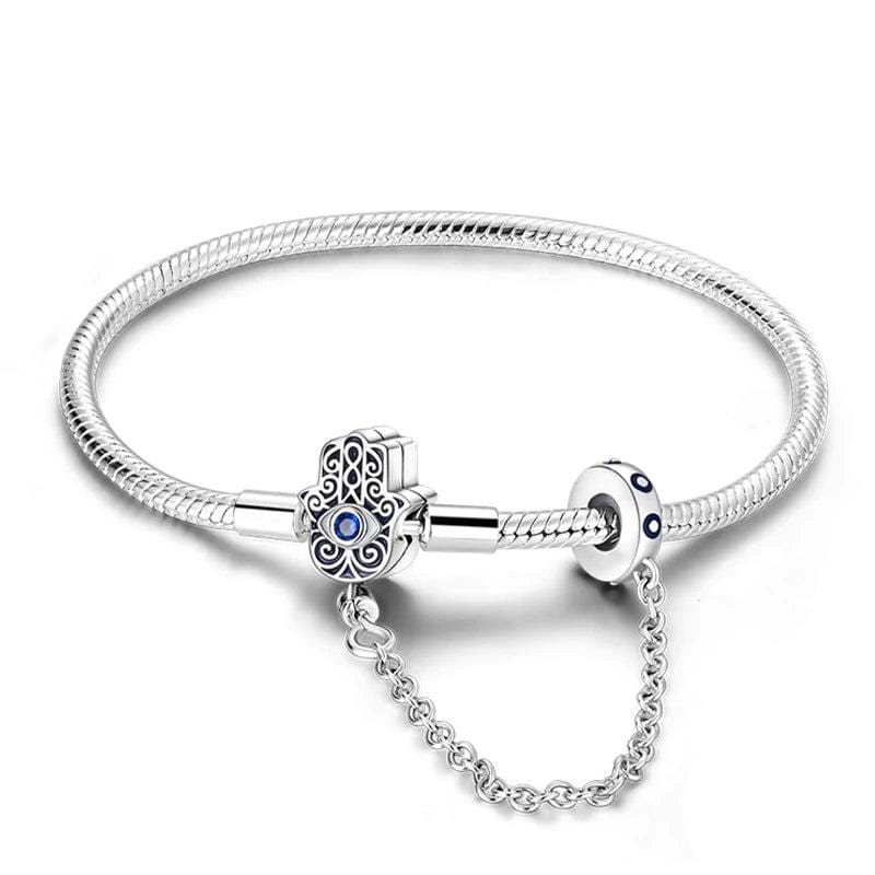 Bracelet Main de Fatma avec Charm Œil Protecteur