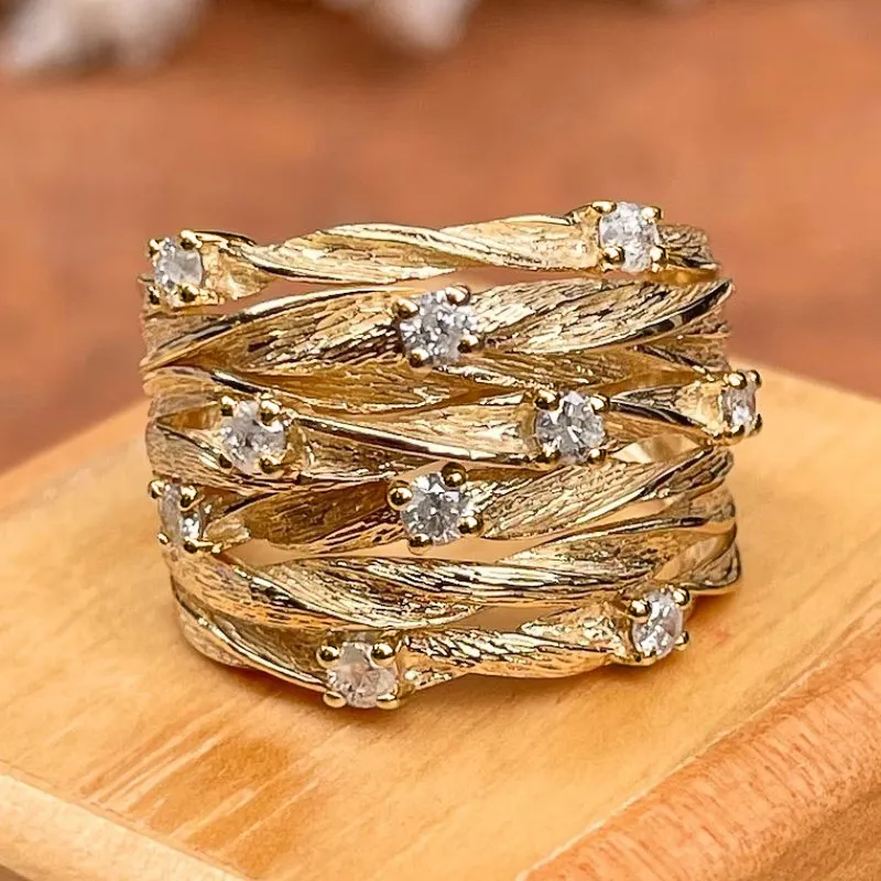 Bague vintage en or