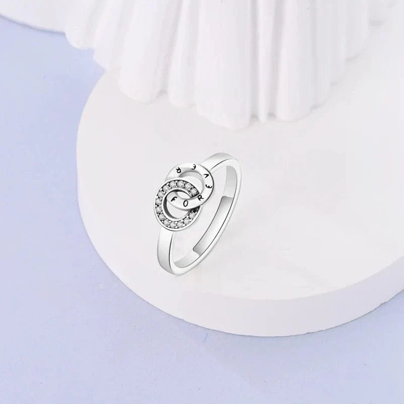 Bague Boucle Infinie Forever