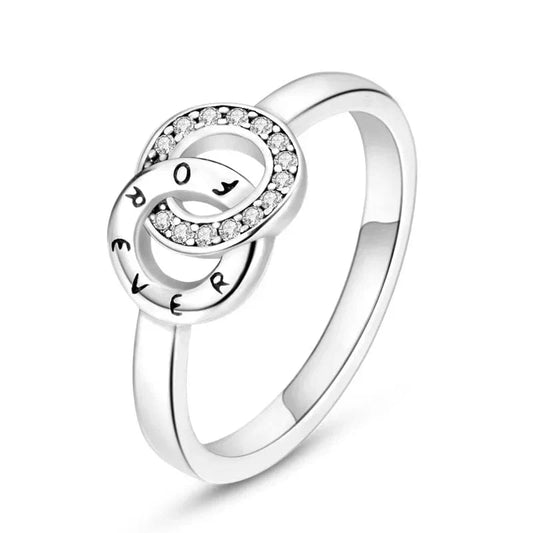 Bague Boucle Infinie Forever