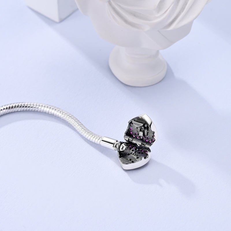 Bracelet à Charms Cœur Amour Infini
