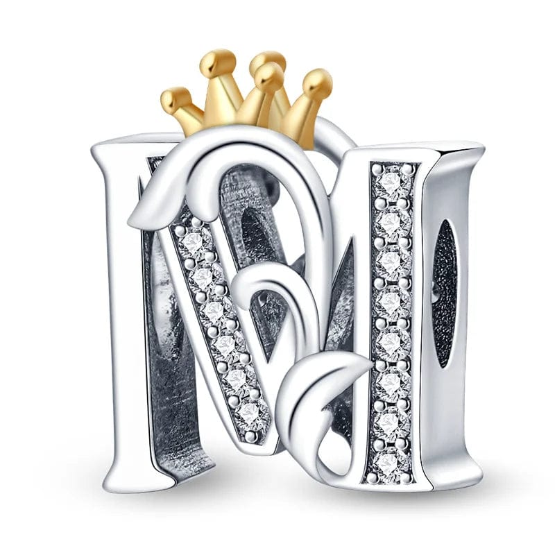 Charm Lettre Royale Couronnée A~Z