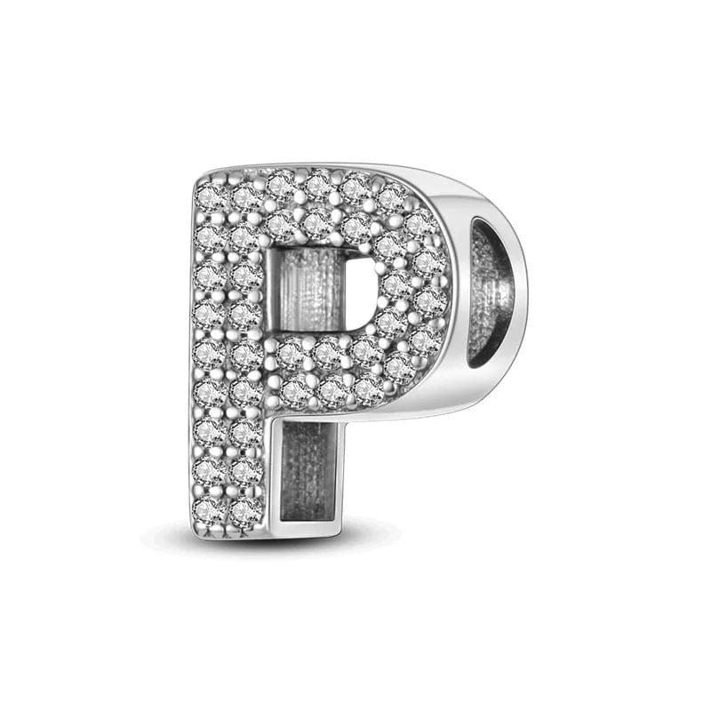 Charm Lettre Scintillante A~Z