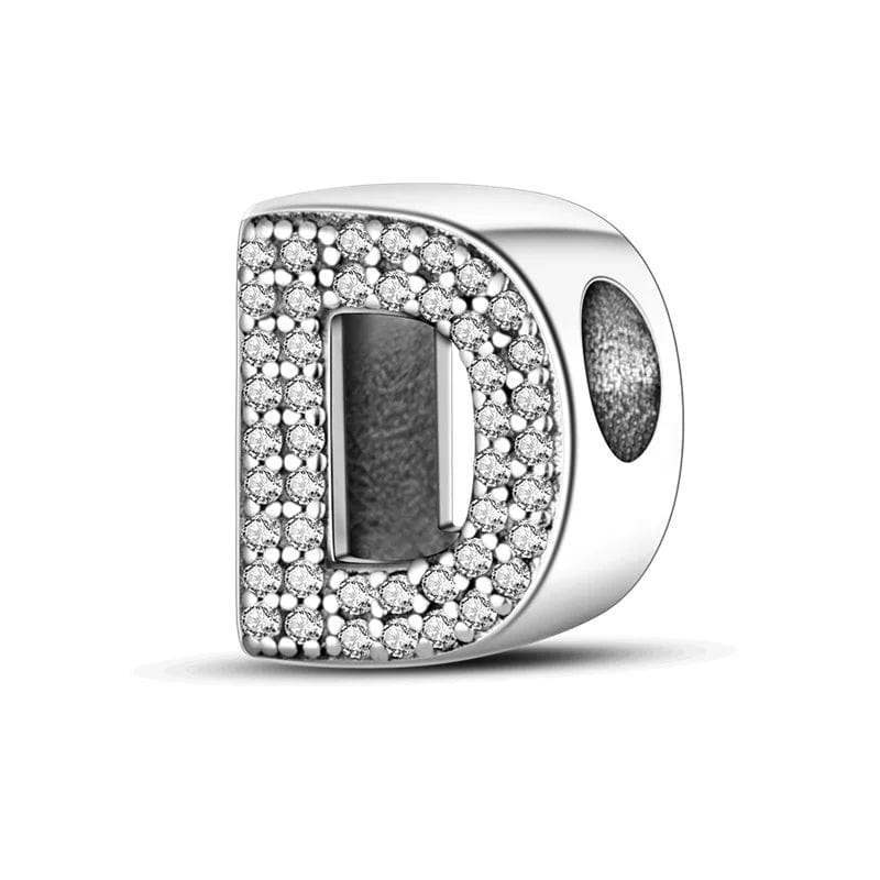 Charm Lettre Scintillante A~Z