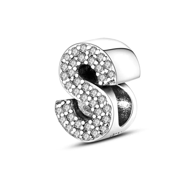 Charm Lettre Scintillante A~Z