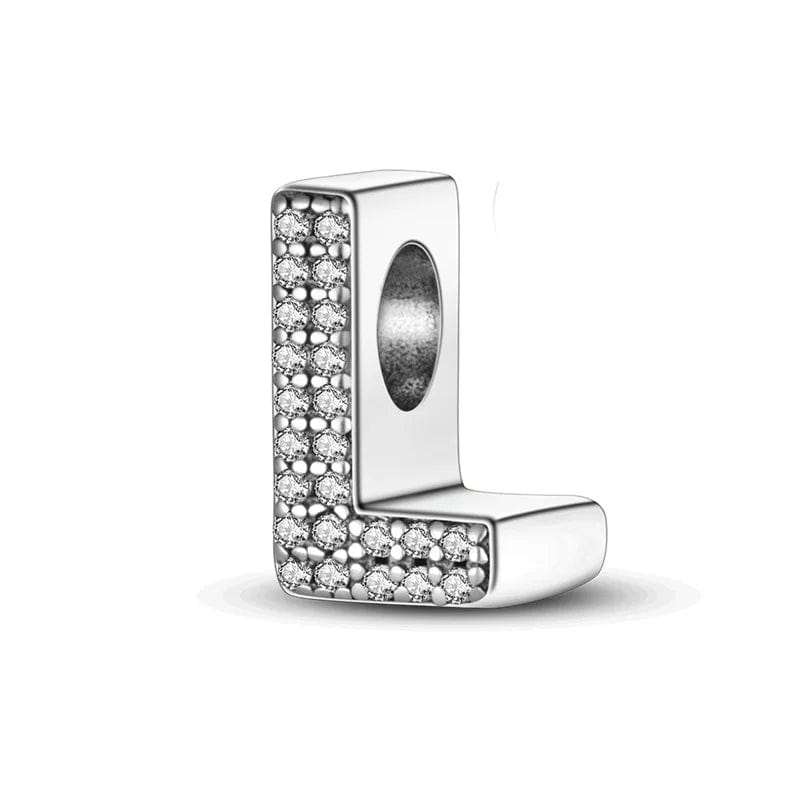 Charm Lettre Scintillante A~Z