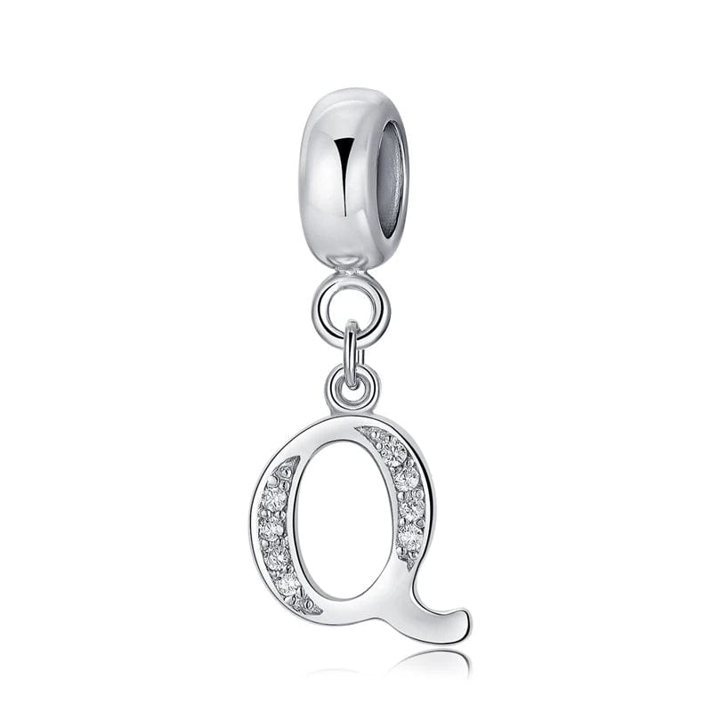 Charm Lettre Cursive Élégante A~Z