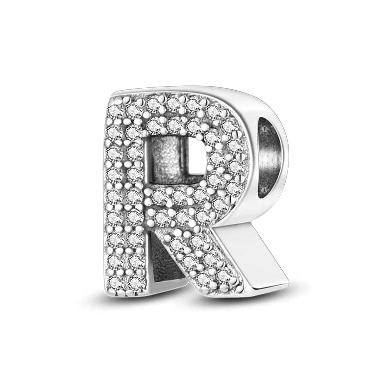 Charm Lettre Scintillante A~Z