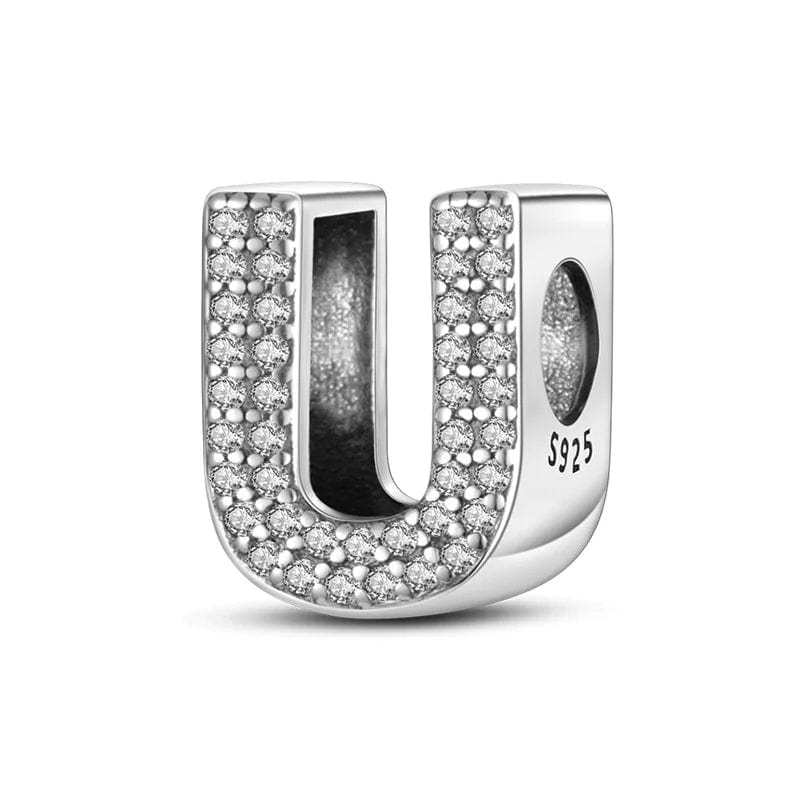 Charm Lettre Scintillante A~Z