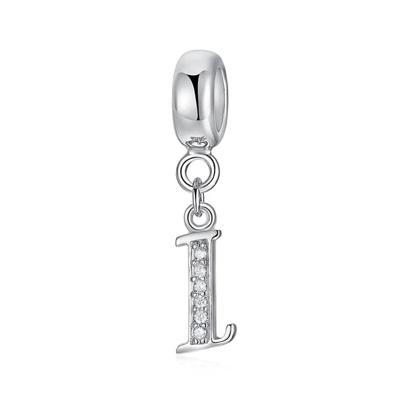 Charm Lettre Cursive Élégante A~Z