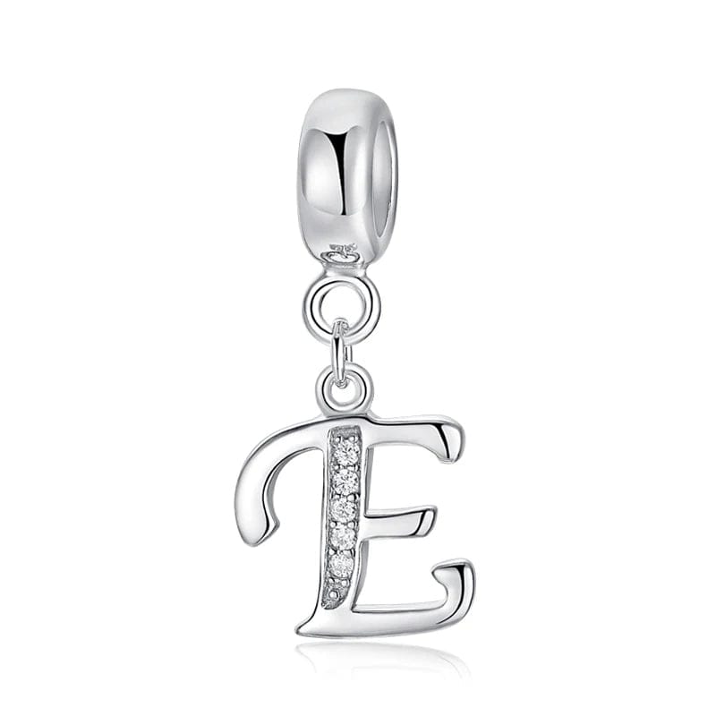 Charm Lettre Cursive Élégante A~Z