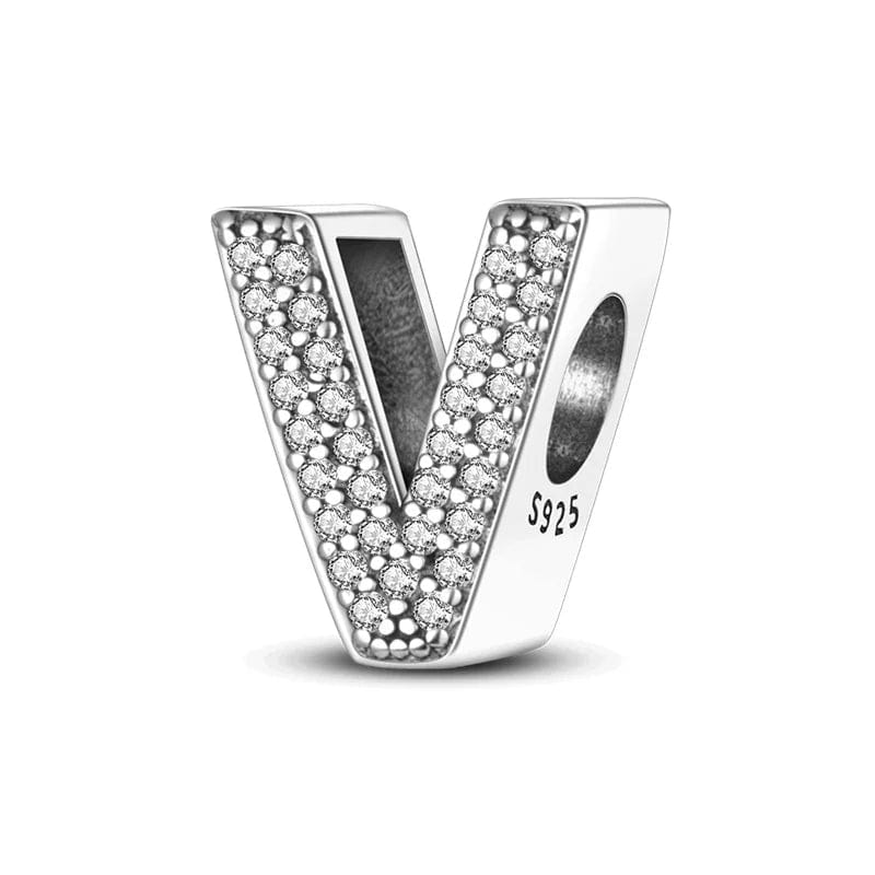 Charm Lettre Scintillante A~Z