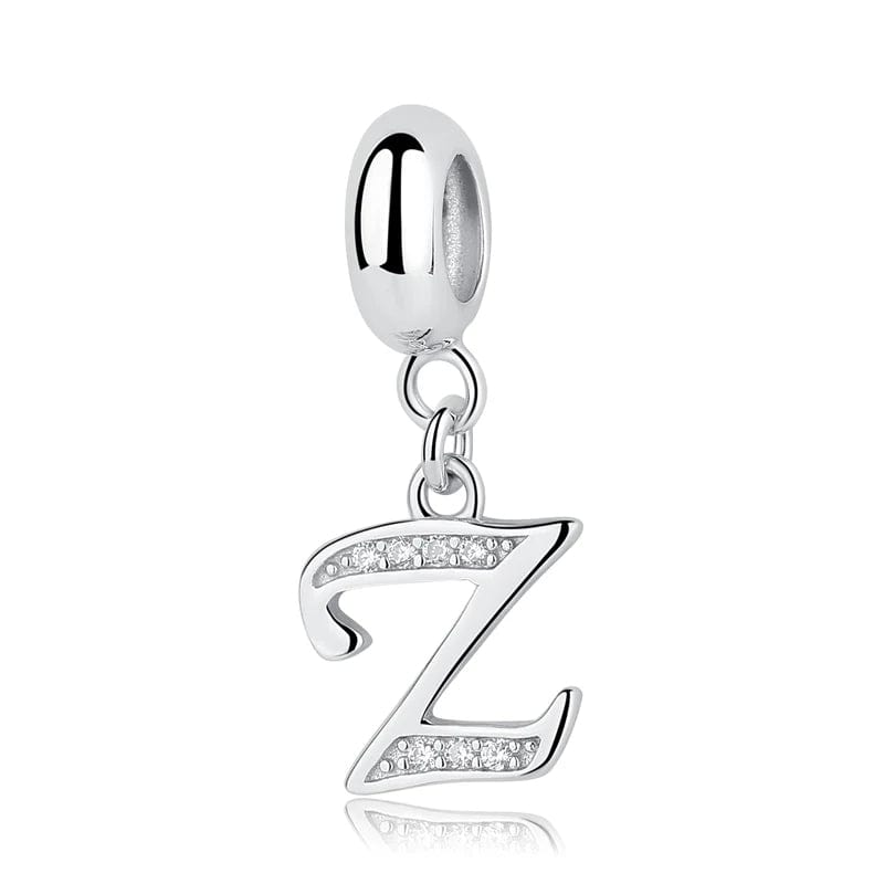 Charm Lettre Cursive Élégante A~Z
