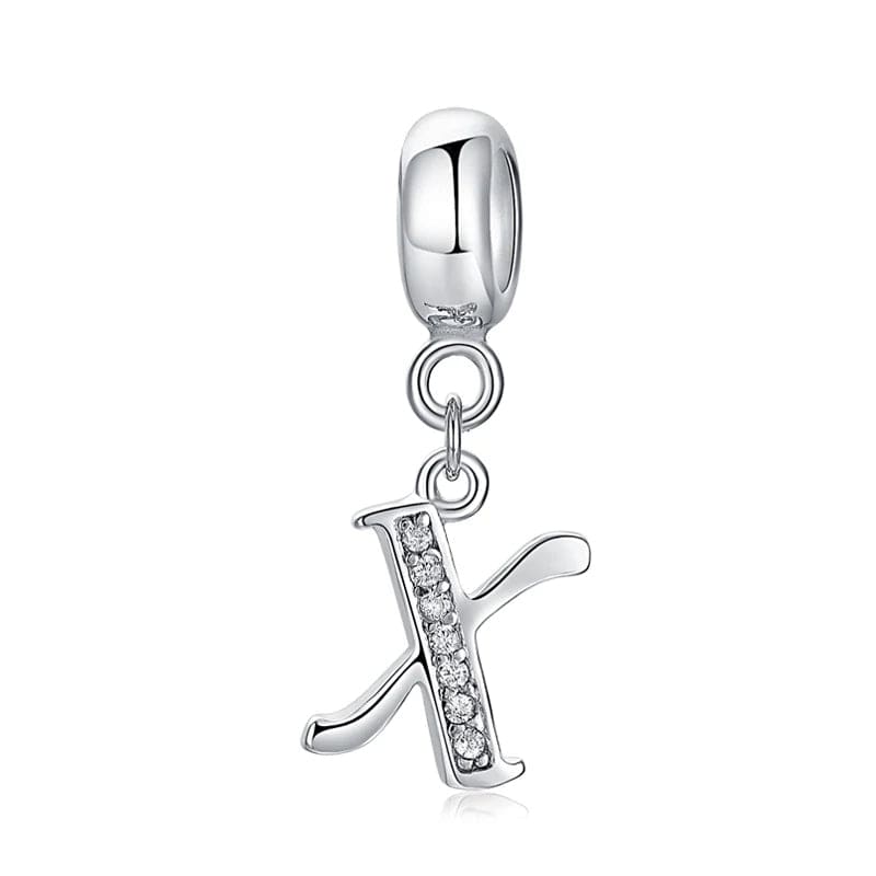 Charm Lettre Cursive Élégante A~Z