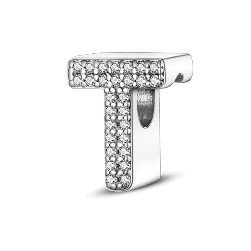 Charm Lettre Scintillante A~Z