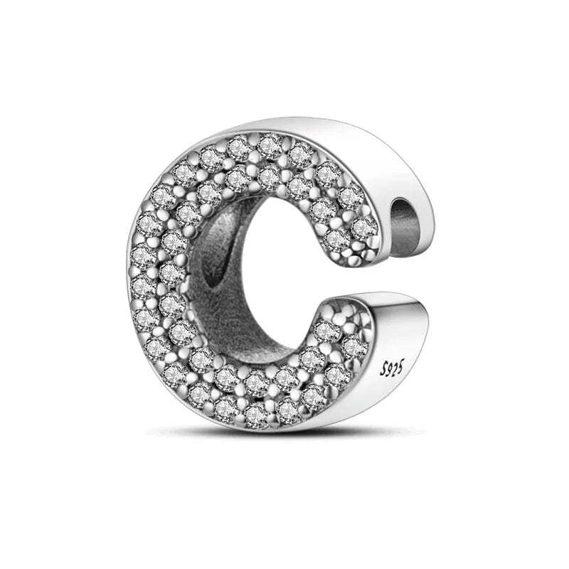 Charm Lettre Scintillante A~Z