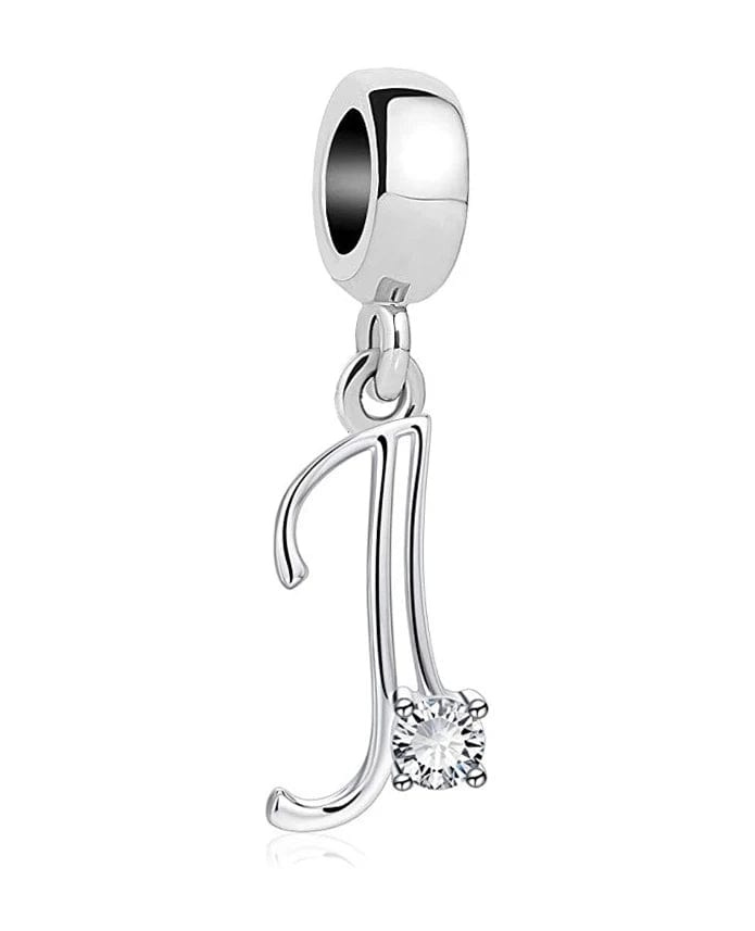 Charm Lettre Cristal Élégante A~Z