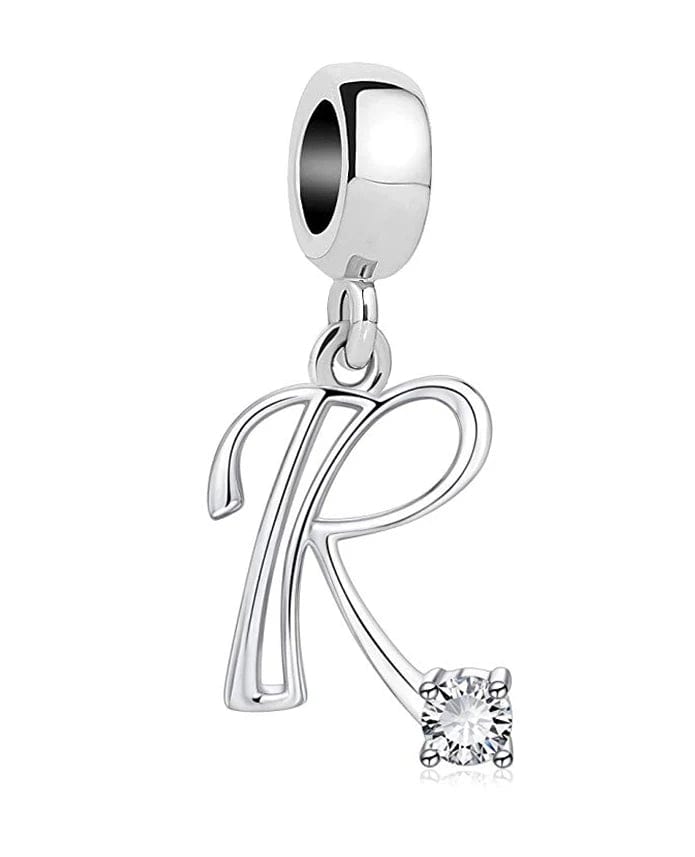 Charm Lettre Cristal Élégante A~Z