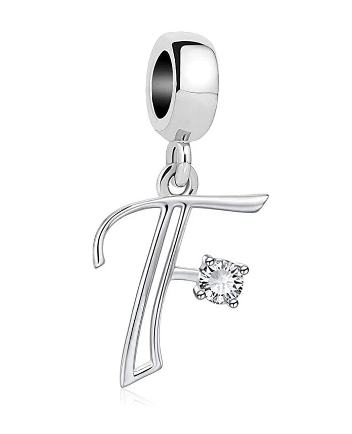 Charm Lettre Cristal Élégante A~Z