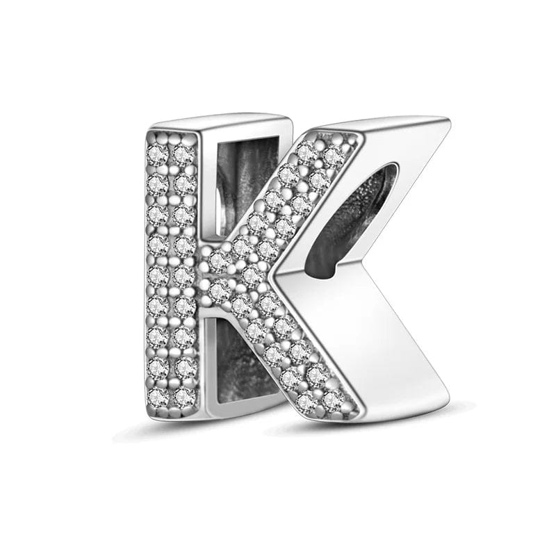 Charm Lettre Scintillante A~Z