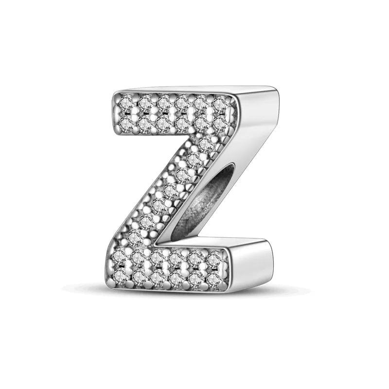 Charm Lettre Scintillante A~Z