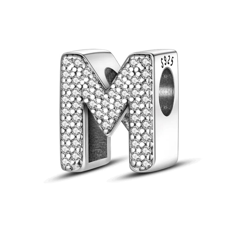 Charm Lettre Scintillante A~Z