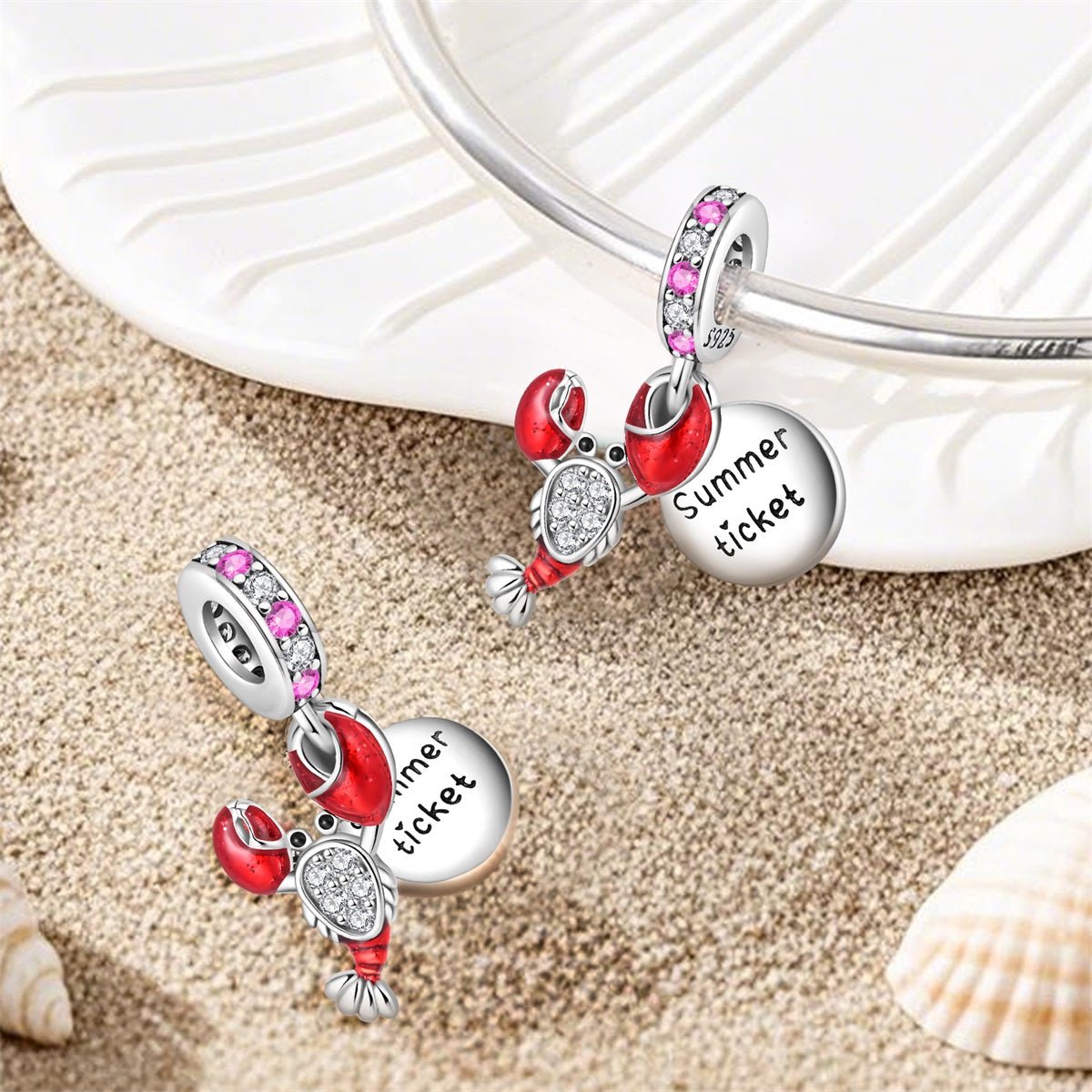 Charm Pendant Homard