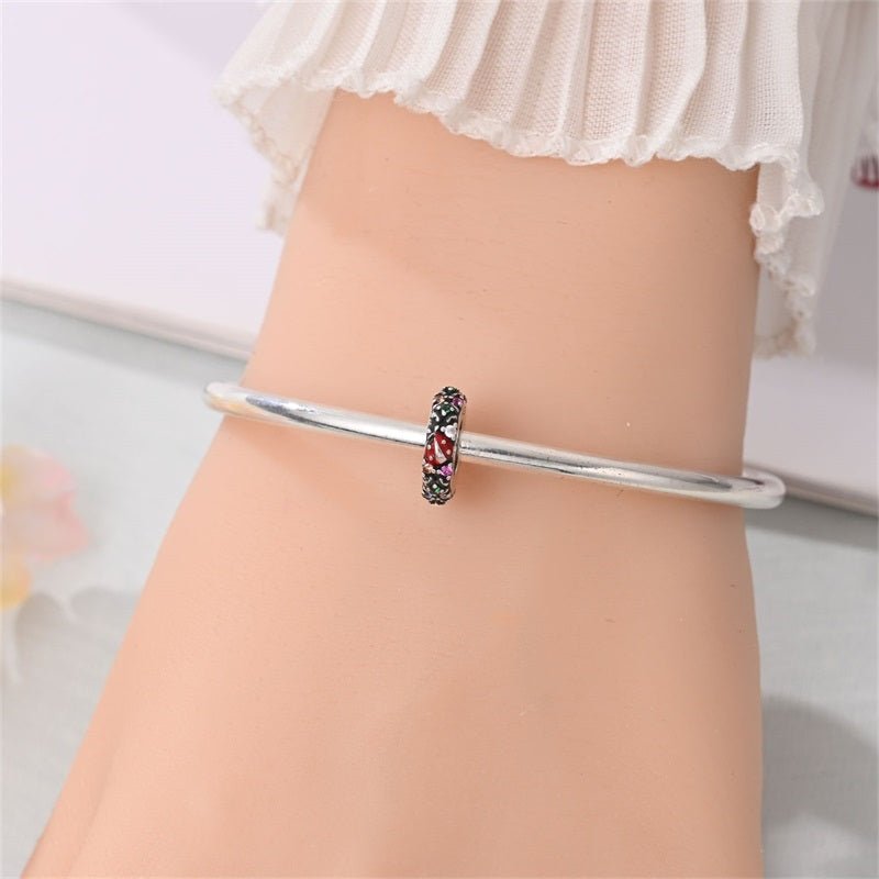 Charm Séparateur Coccinelle Porte-Bonheur et Jardin Arc-en-Ciel