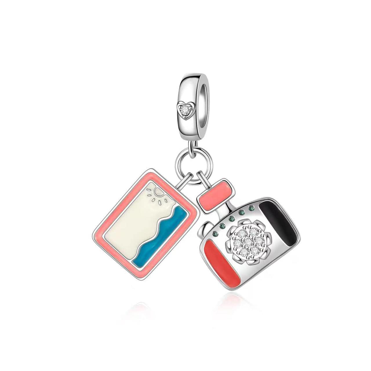 Charm Vacances Phosphorescent Photo de Plage et Appareil Photo