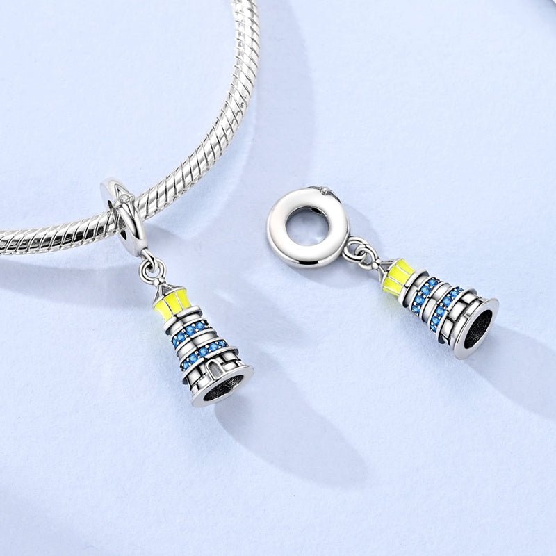 Charm Pendant Phare Lumineux