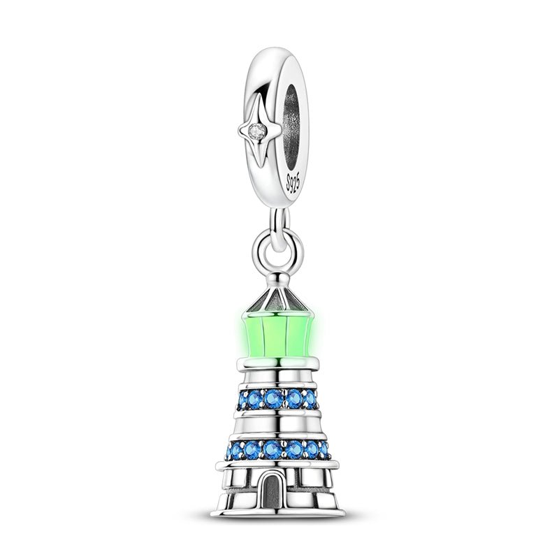 Charm Pendant Phare Lumineux